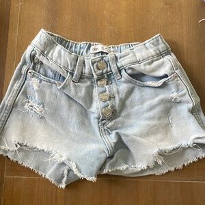 Zara - girls denim shorts - never worn